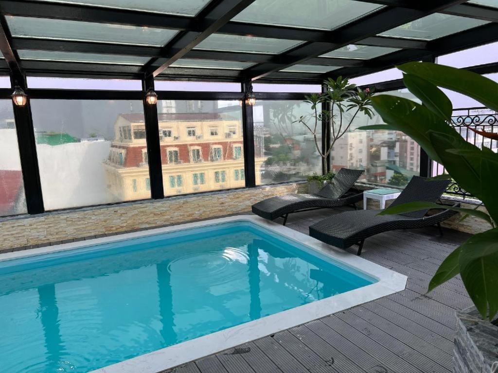 Skylark Boutique Hotel Hanoi Exterior foto